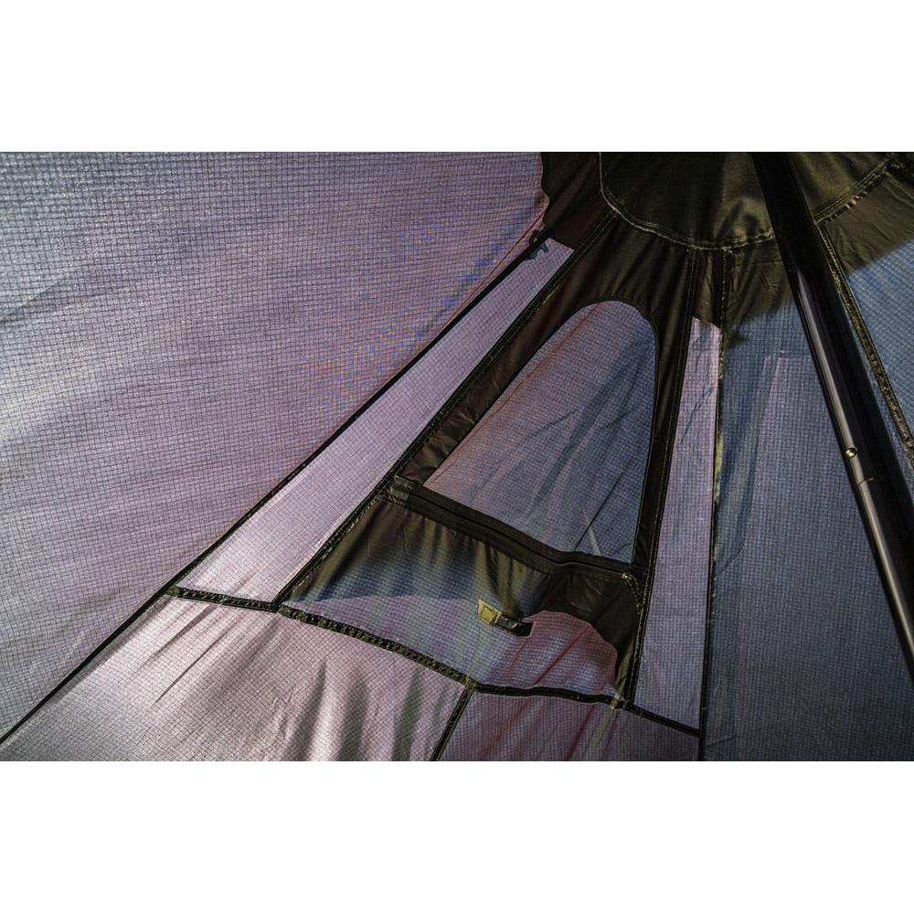 おまけ付】 マーティンフォースカナディアンイースト Canadian East アウトドア キャンプ テント ワンポールテント グロッケ8 ブラック  CETO1003